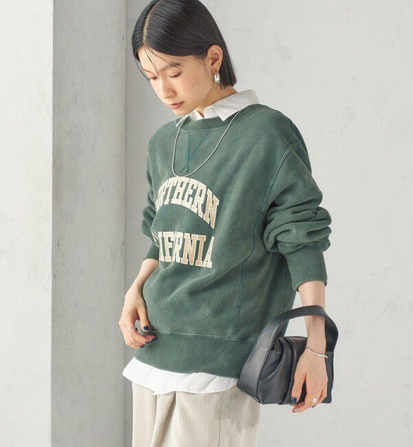 SHIPS for women「【SHIPS別注】Champion: リバー スウィーブ ロゴ スウェット」|スウェット・ジャージ|