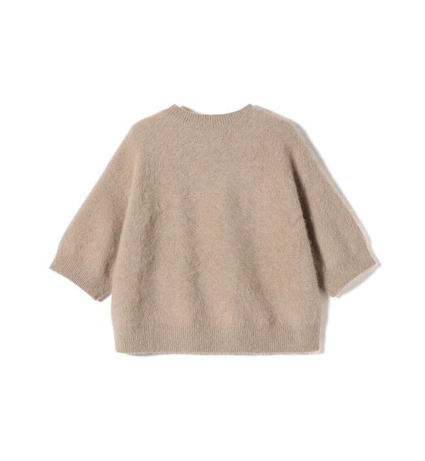 SHIPS for women「杢 フォックス カシミヤ 半袖 プルオーバー」|ニット・セーター|
