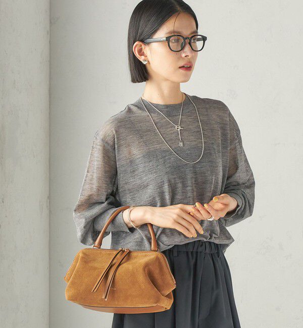 SHIPS for women「〈手洗い可能〉シアー ニット プルオーバー」|ニット・セーター|