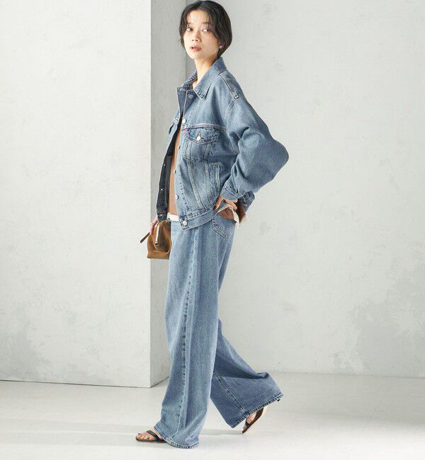 SHIPS for women「Levi&rsquo;s: CINCH WIDE LEG」|デニム|