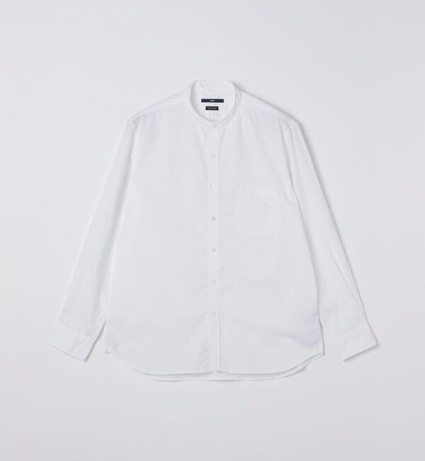 SHIPS「〈MADE IN JAPAN〉タイプライター バンドカラー シャツ」|シャツ・ブラウス|