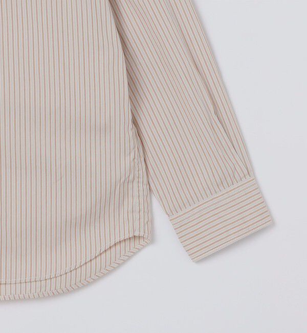 SHIPS「〈MADE IN JAPAN〉タイプライター バンドカラー シャツ」|シャツ・ブラウス|
