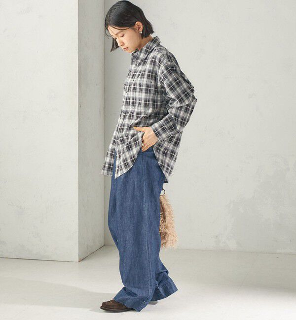 SHIPS for women「SHIPS NINE CASE:〈洗濯機可能〉チェック シャツ」|シャツ・ブラウス|