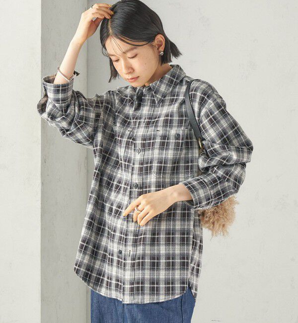 SHIPS for women「SHIPS NINE CASE:〈洗濯機可能〉チェック シャツ」|シャツ・ブラウス|