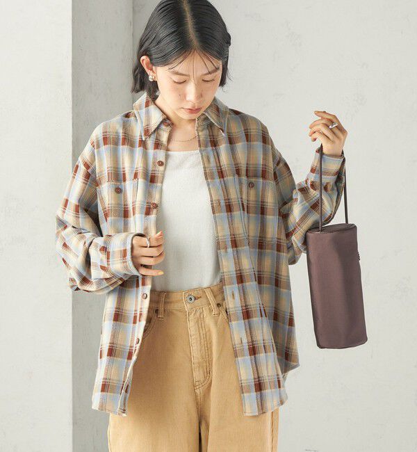 SHIPS for women「SHIPS NINE CASE:〈洗濯機可能〉チェック シャツ」|シャツ・ブラウス|