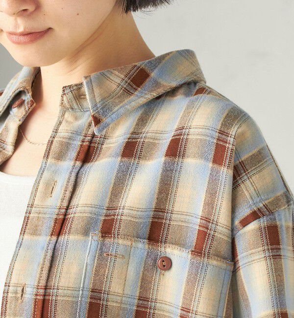 SHIPS for women「SHIPS NINE CASE:〈洗濯機可能〉チェック シャツ」|シャツ・ブラウス|