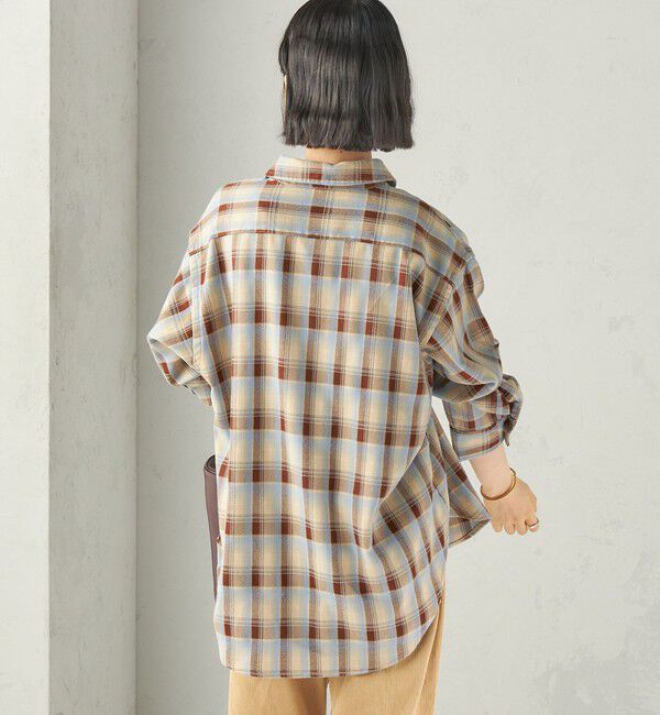 SHIPS for women「SHIPS NINE CASE:〈洗濯機可能〉チェック シャツ」|シャツ・ブラウス|