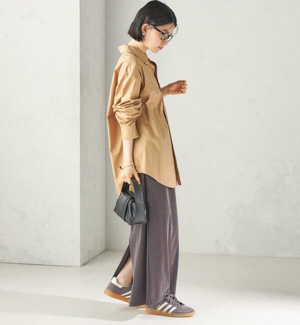 SHIPS for women「SHIPS NINE CASE:〈洗濯機可能〉製品染め シャツ」|シャツ・ブラウス|