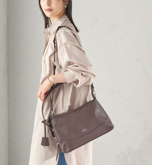 SHIPS for women「【WEB限定】George Cinq: ONE HANDLE BAG」|ショルダー・メッセンジャー|ブラウン