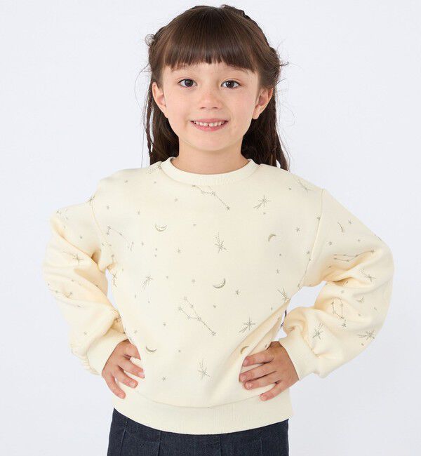 SHIPS KIDS「100～130cm /星座 モチーフ スウェット」|スウェット・ジャージ|