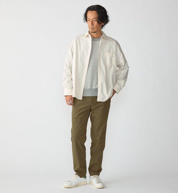 SHIPS「SHIPS:〈MADE IN JAPAN〉タイプライター ワッシャー レギュラーカラー シャツ」|シャツ・ブラウス|