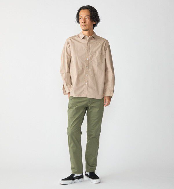 SHIPS「SHIPS:〈MADE IN JAPAN〉タイプライター ワッシャー レギュラーカラー シャツ」|シャツ・ブラウス|