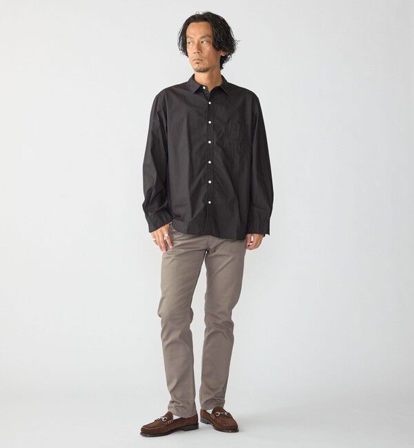 SHIPS「SHIPS:〈MADE IN JAPAN〉タイプライター ワッシャー レギュラーカラー シャツ」|シャツ・ブラウス|