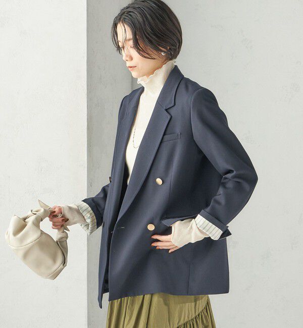 SHIPS for women「〈手洗い可能〉ドライ テレコ リブ タートルネック」|Tシャツ・カットソー|
