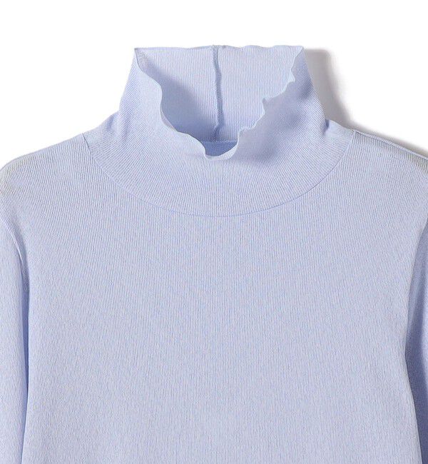 SHIPS for women「〈手洗い可能〉ドライ テレコ リブ タートルネック」|Tシャツ・カットソー|