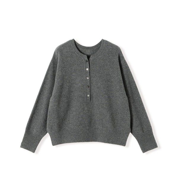 SHIPS for women「《一部予約》〈手洗い可能〉ウール カシミヤ 2WAY ヘンリーネック プルオーバー」|ニット・セーター|