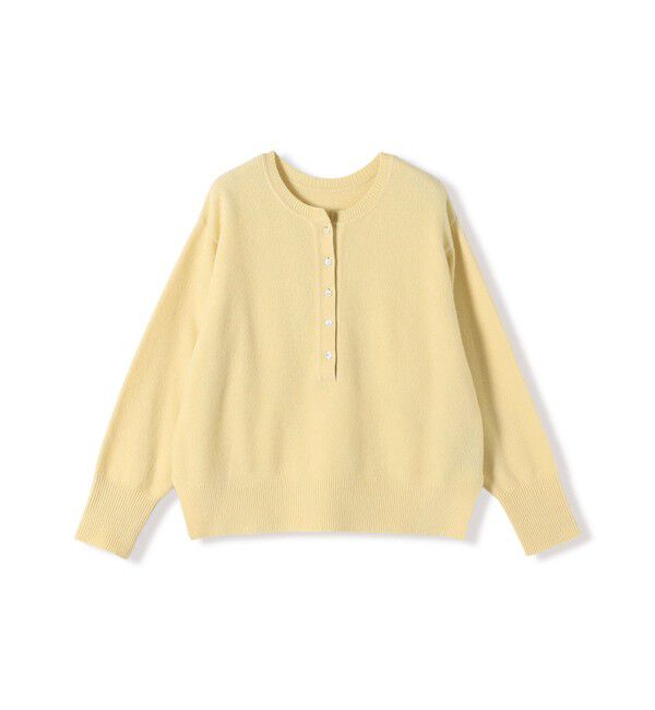 SHIPS for women「《一部予約》〈手洗い可能〉ウール カシミヤ 2WAY ヘンリーネック プルオーバー」|ニット・セーター|