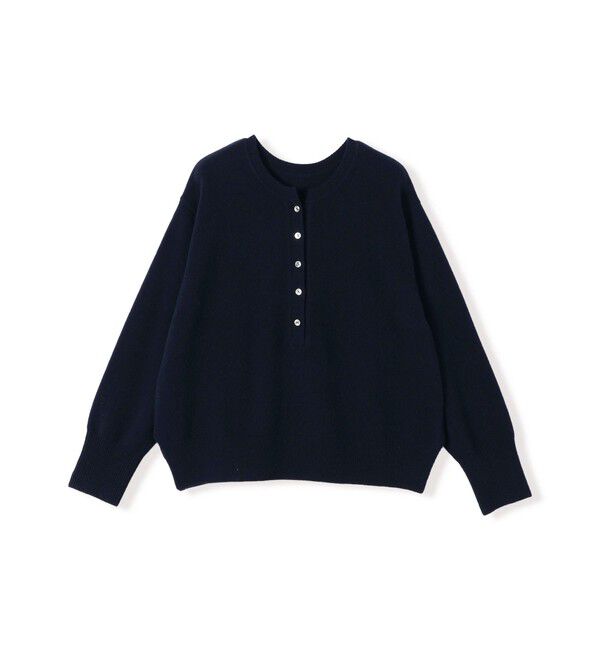 SHIPS for women「《一部予約》〈手洗い可能〉ウール カシミヤ 2WAY ヘンリーネック プルオーバー」|ニット・セーター|