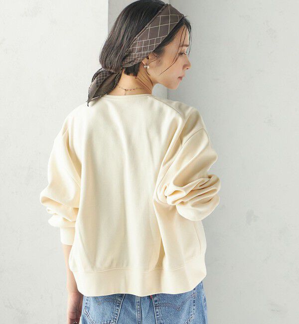 SHIPS for women「〈手洗い可能〉ニードル パンチ スナップ 釦 カーディガン」|カーディガン|