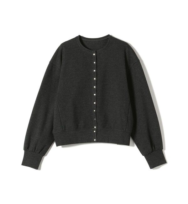 SHIPS for women「〈手洗い可能〉ニードル パンチ スナップ 釦 カーディガン」|カーディガン|