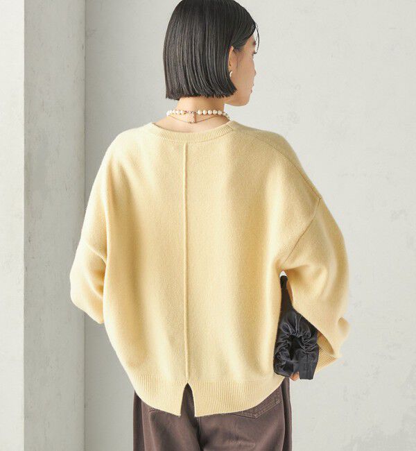 SHIPS for women「〈手洗い可能〉ウール カシミヤ V ネック プルオーバー」|ニット・セーター|