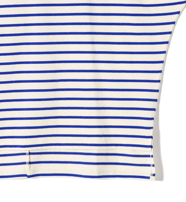 SHIPS for women「【WEB限定】〈手洗い可能〉バック レース 袖 ロング リブ ドルマン プルオーバー」|Tシャツ・カットソー|