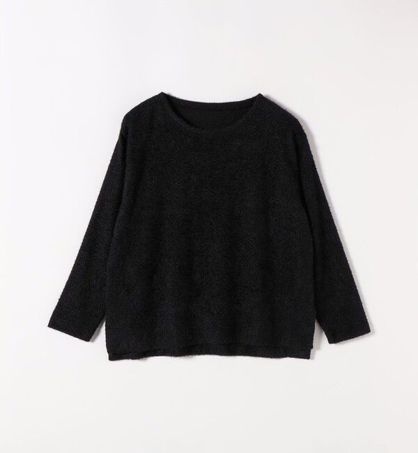 quaranciel「〈洗濯機可能〉シャギー カット ボートネック ルーズ プルオーバー」|Tシャツ・カットソー|