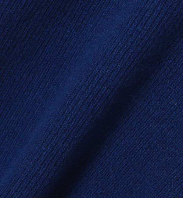 quaranciel「〈手洗い可能〉AQUA カシミヤ ミックス アゼ スキッパー ポロ ニット」|ニット・セーター|