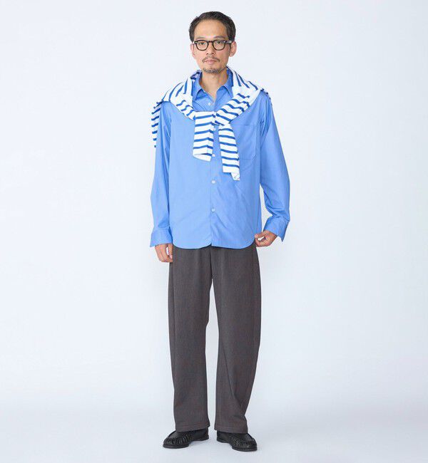 SHIPS「〈MADE IN JAPAN〉ミツマサ コットン レギュラーカラー シャツ」|シャツ・ブラウス|