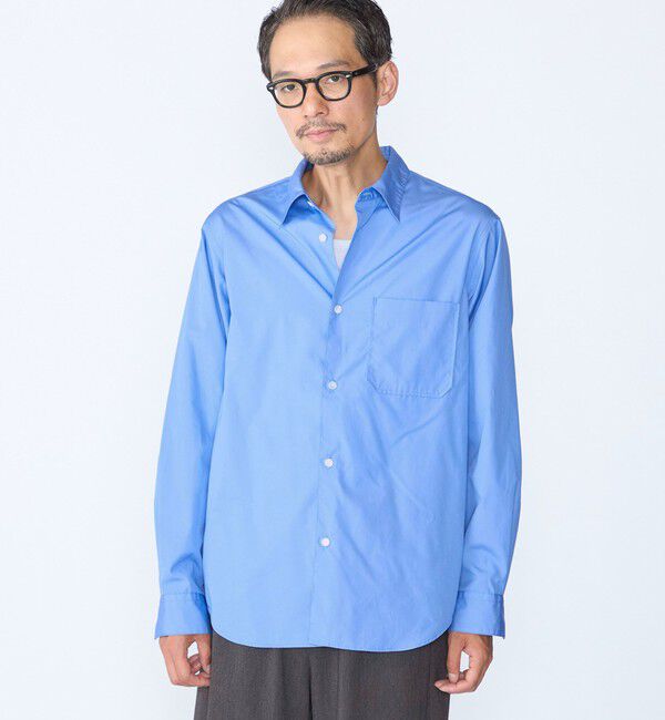 SHIPS「〈MADE IN JAPAN〉ミツマサ コットン レギュラーカラー シャツ」|シャツ・ブラウス|