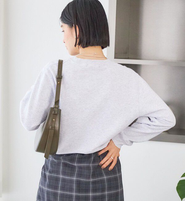 SHIPS for women「【SHIPS別注】GOOD ROCK SPEED:〈洗濯機可能〉MICKEY / LOGO SWEAT」|スウェット・ジャージ|