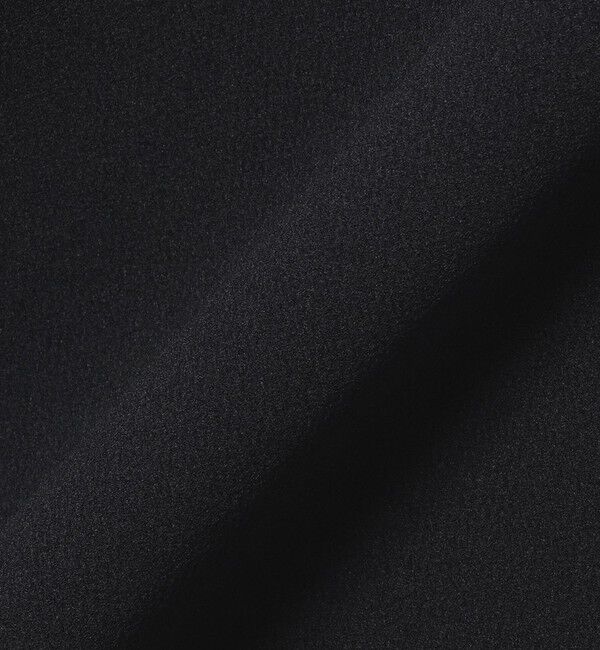 quaranciel「《予約》〈手洗い可能〉カットジョーゼット ハーフジップ クルーネック プルオーバー」|Tシャツ・カットソー|