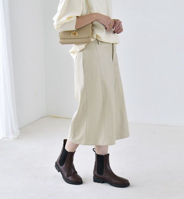 quaranciel「〈洗濯機可能〉シームデザイン セミワイド ハーフ パンツ」|その他|