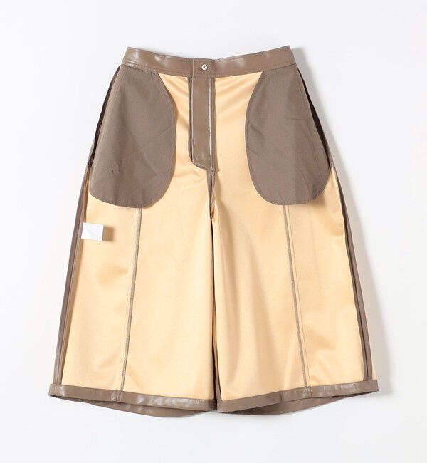 quaranciel「〈洗濯機可能〉シームデザイン セミワイド ハーフ パンツ」|その他|