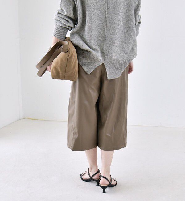 quaranciel「〈洗濯機可能〉シームデザイン セミワイド ハーフ パンツ」|その他|