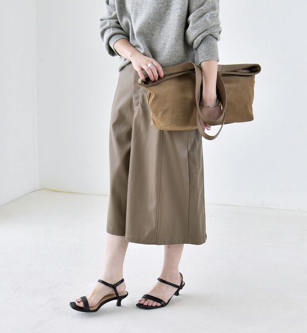 quaranciel「〈洗濯機可能〉シームデザイン セミワイド ハーフ パンツ」|その他|