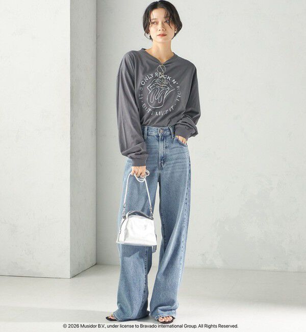 SHIPS for women「【SHIPS別注】GOOD ROCK SPEED: MUSIC LONG T-SH」|Tシャツ・カットソー|