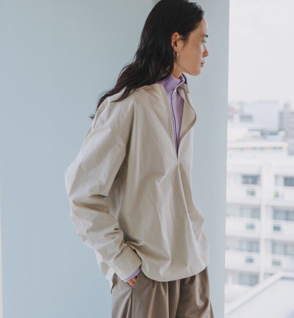 SHIPS for women「Wai＋:〈洗濯機可能〉スキッパー シャツ」|シャツ・ブラウス|