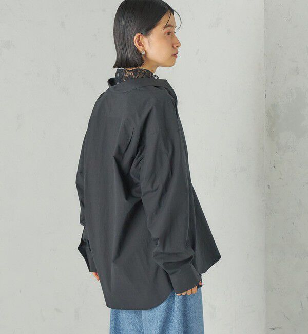 SHIPS for women「Wai＋:〈洗濯機可能〉スキッパー シャツ」|シャツ・ブラウス|