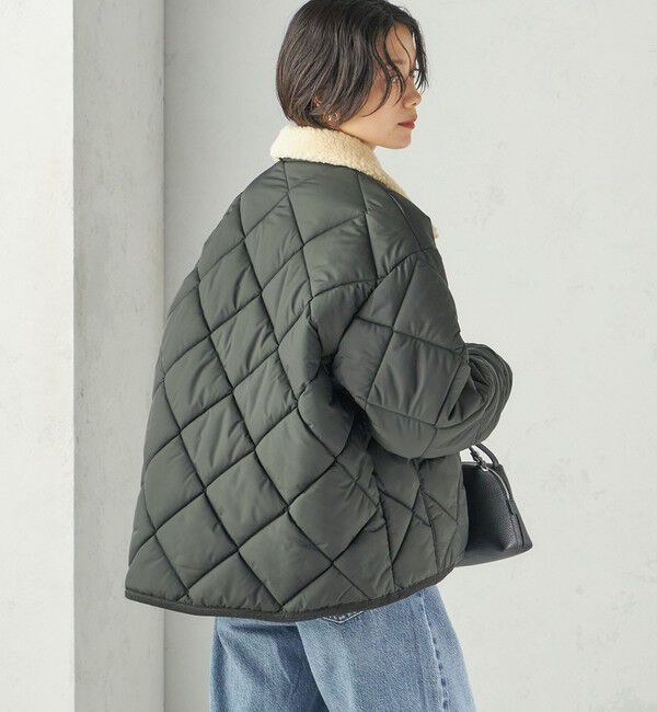 SHIPS for women「《予約》【SHIPS別注】LAVENHAM:〈洗濯機可能〉ZIPPED CRRAYDON」|ダウン|