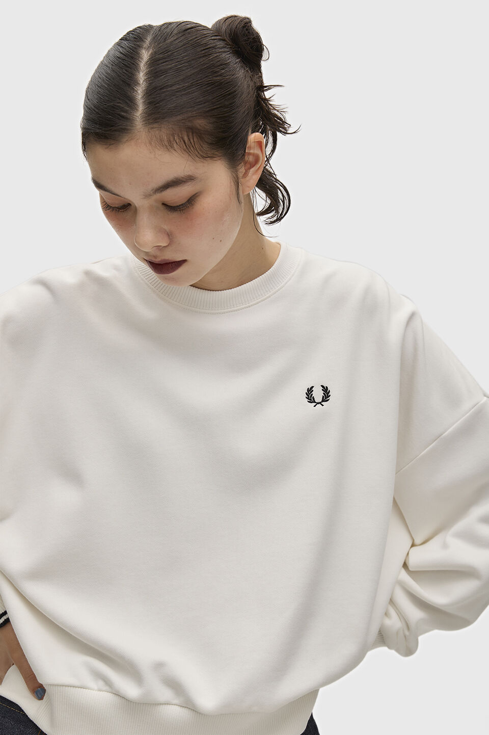 FRED PERRY 「FRED PERRY／Tipped Sweatshirt／ティップラインスウェットシャツ」|スウェット・ジャージ|