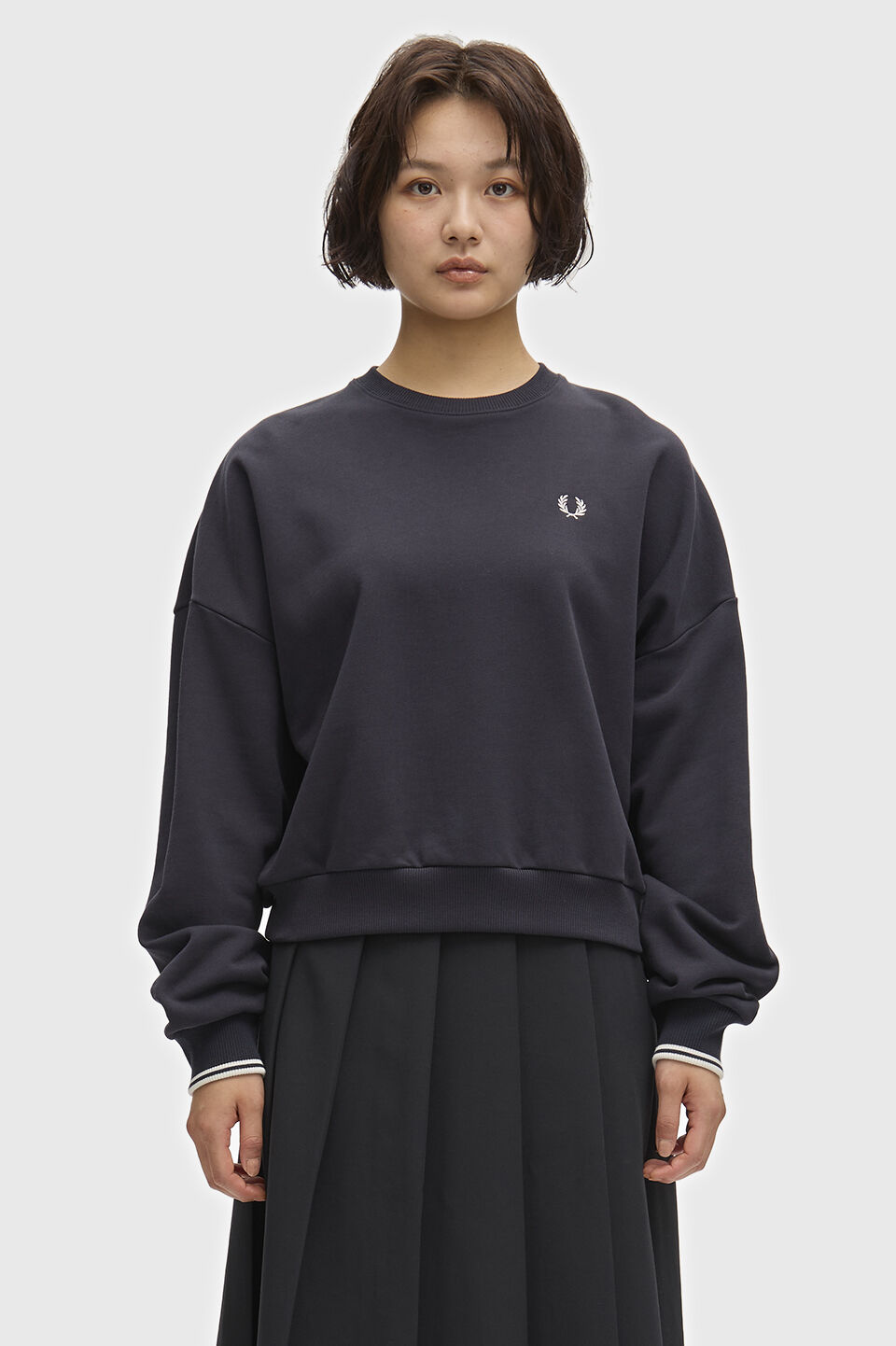FRED PERRY 「FRED PERRY／Tipped Sweatshirt／ティップラインスウェットシャツ」|スウェット・ジャージ|