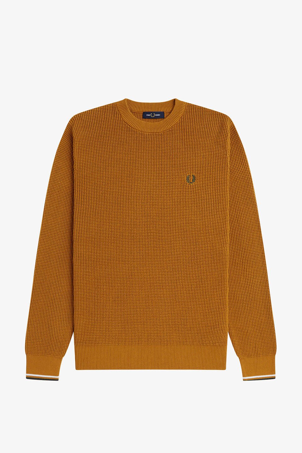  「FRED PERRY／Waffle Stitch Jumper／ワッフルステッチニット」|ニット・セーター|