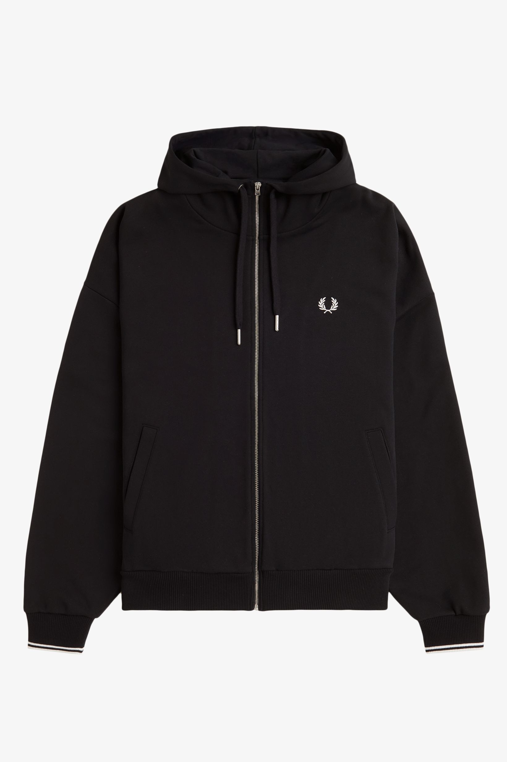 FRED PERRY 「FRED PERRY／Tipped Hooded Sweatshirt／ティップラインフードスウェットシャツ」|パーカー|