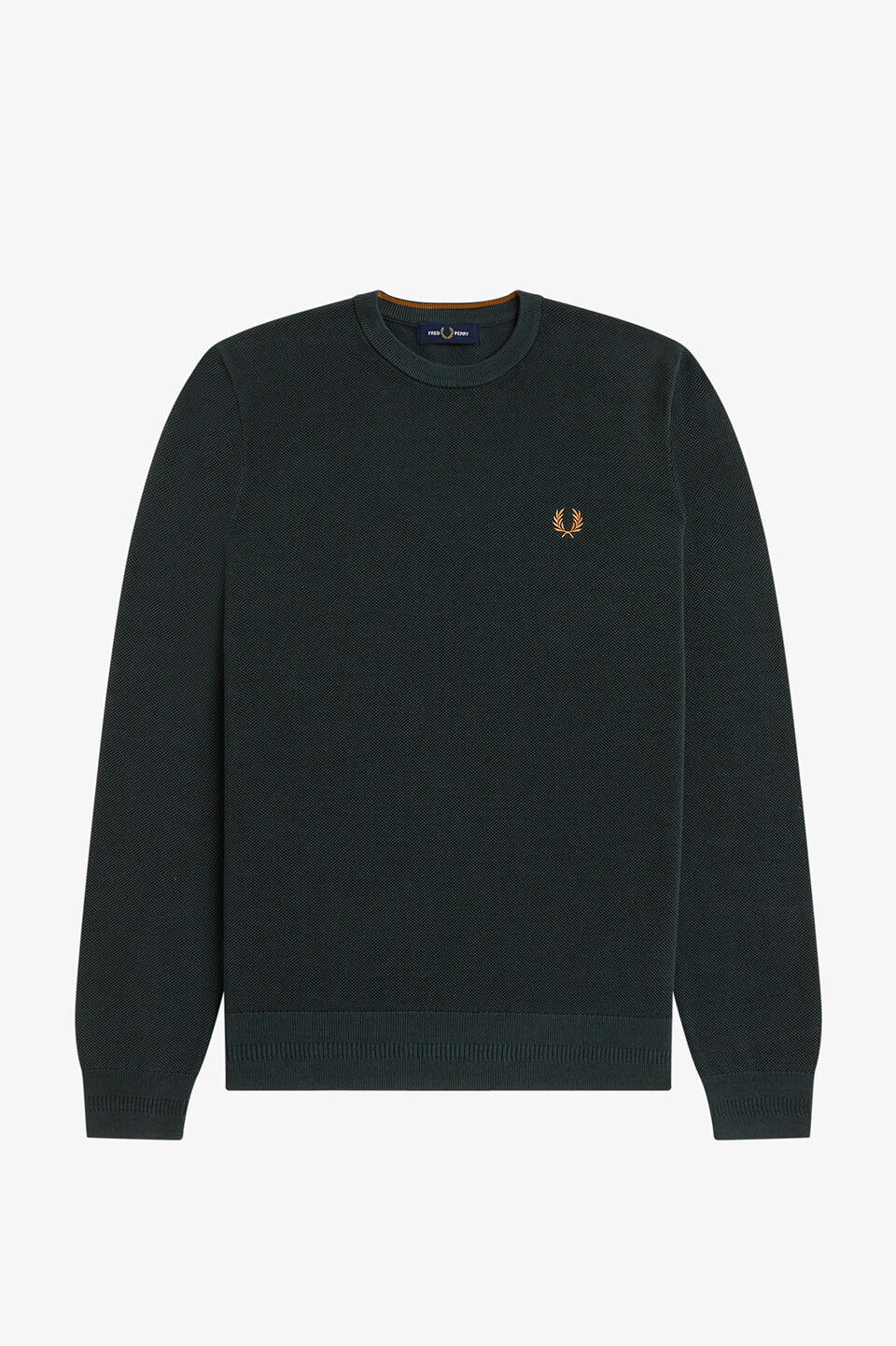 FRED PERRY 「FRED PERRY／Pique Stitch Jumper／ワンポイントロゴ ピケステッチニット」|Tシャツ・カットソー|