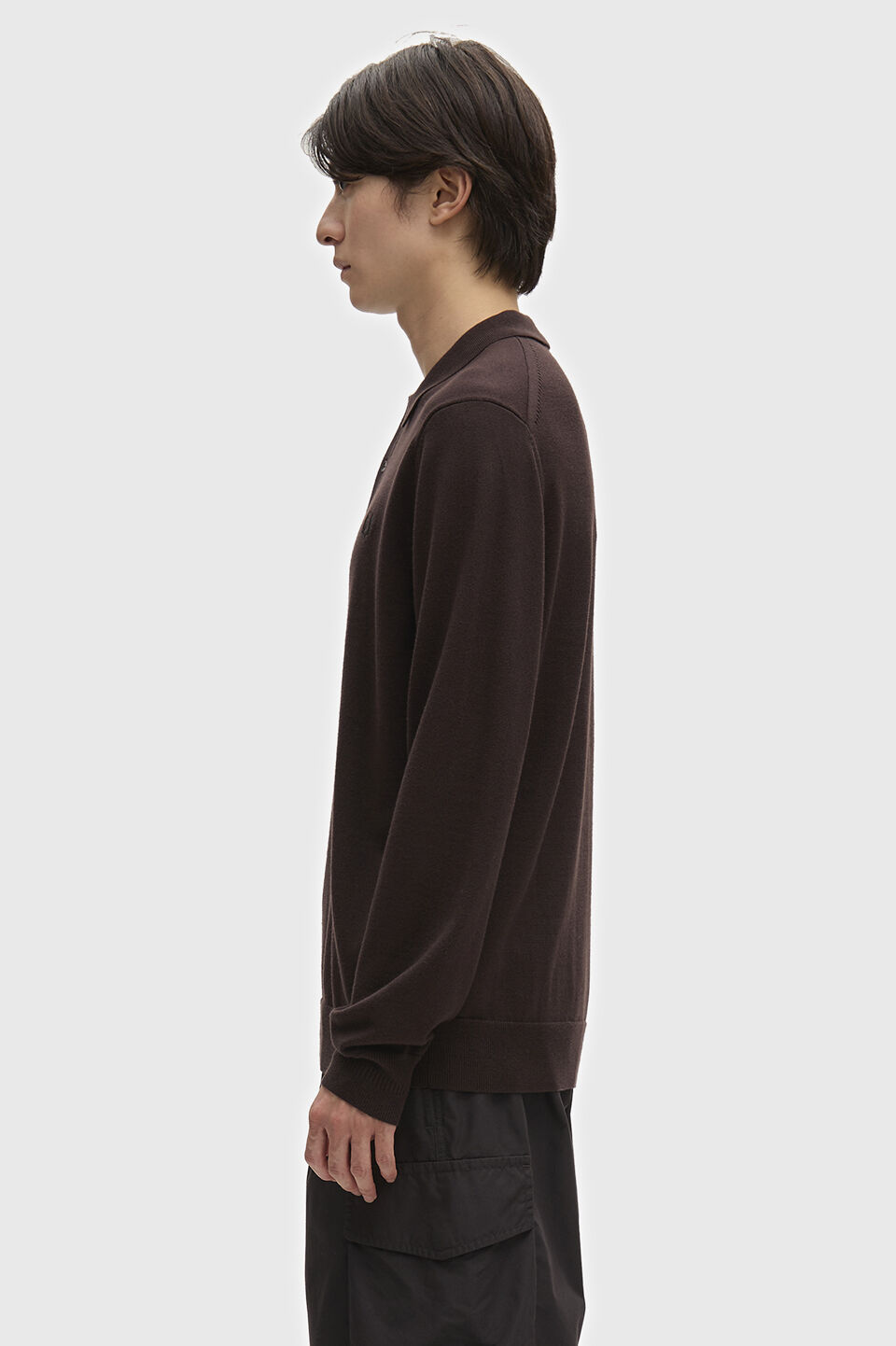 FRED PERRY 「FRED PERRY／CLASSIC KNITTED SHIRT／長袖ニットポロシャツ」|ポロシャツ|