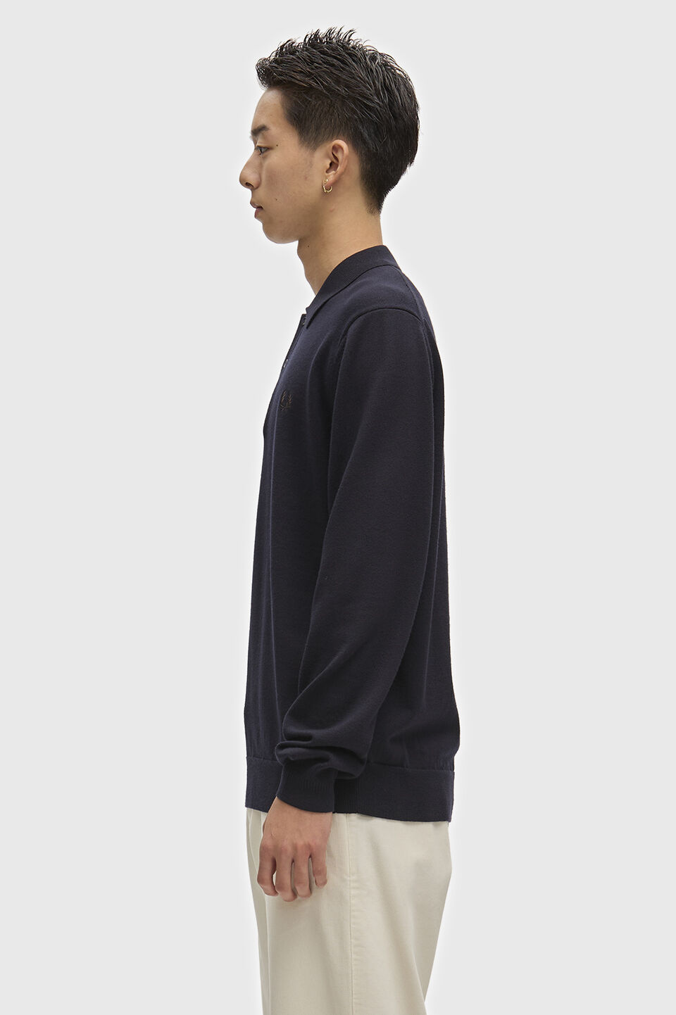 FRED PERRY 「FRED PERRY／CLASSIC KNITTED SHIRT／長袖ニットポロシャツ」|ポロシャツ|