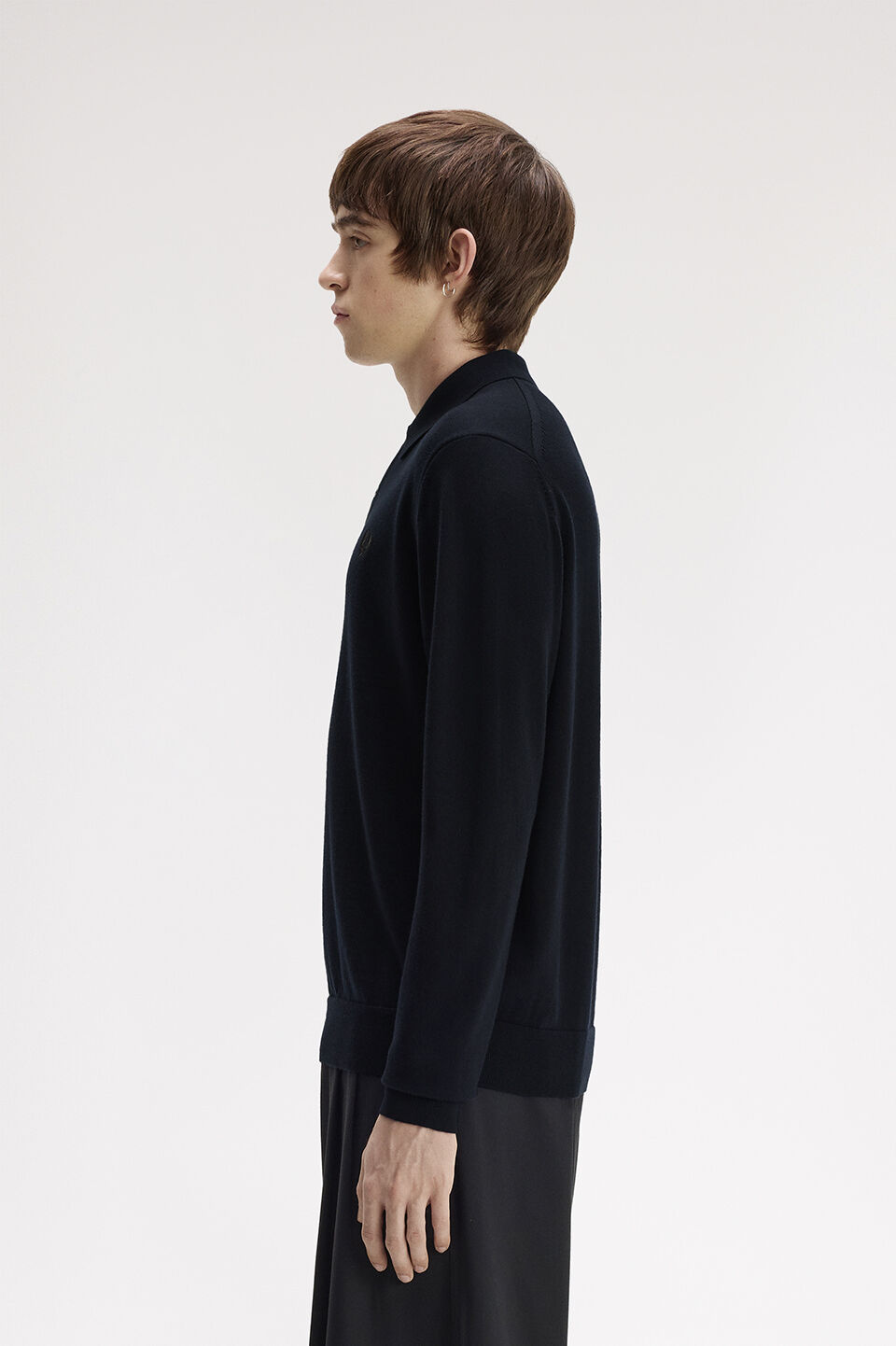 FRED PERRY 「FRED PERRY／CLASSIC KNITTED SHIRT／長袖ニットポロシャツ」|ポロシャツ|
