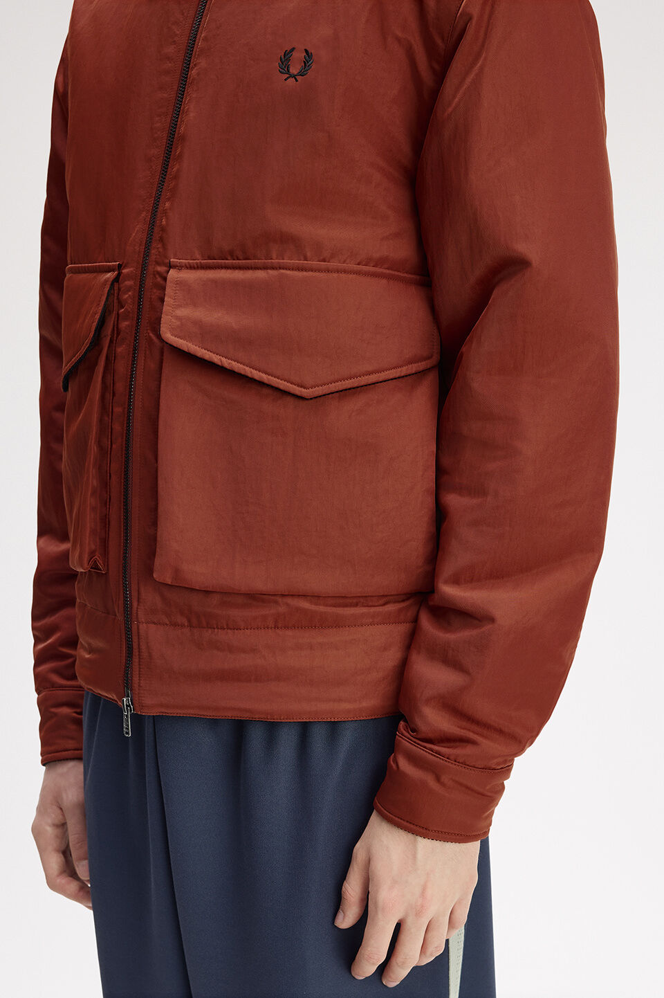 FRED PERRY 「FRED PERRY／NYLON CABAN JACKET／ナイロンカバンジャケット」|ブルゾン・スタジャン|