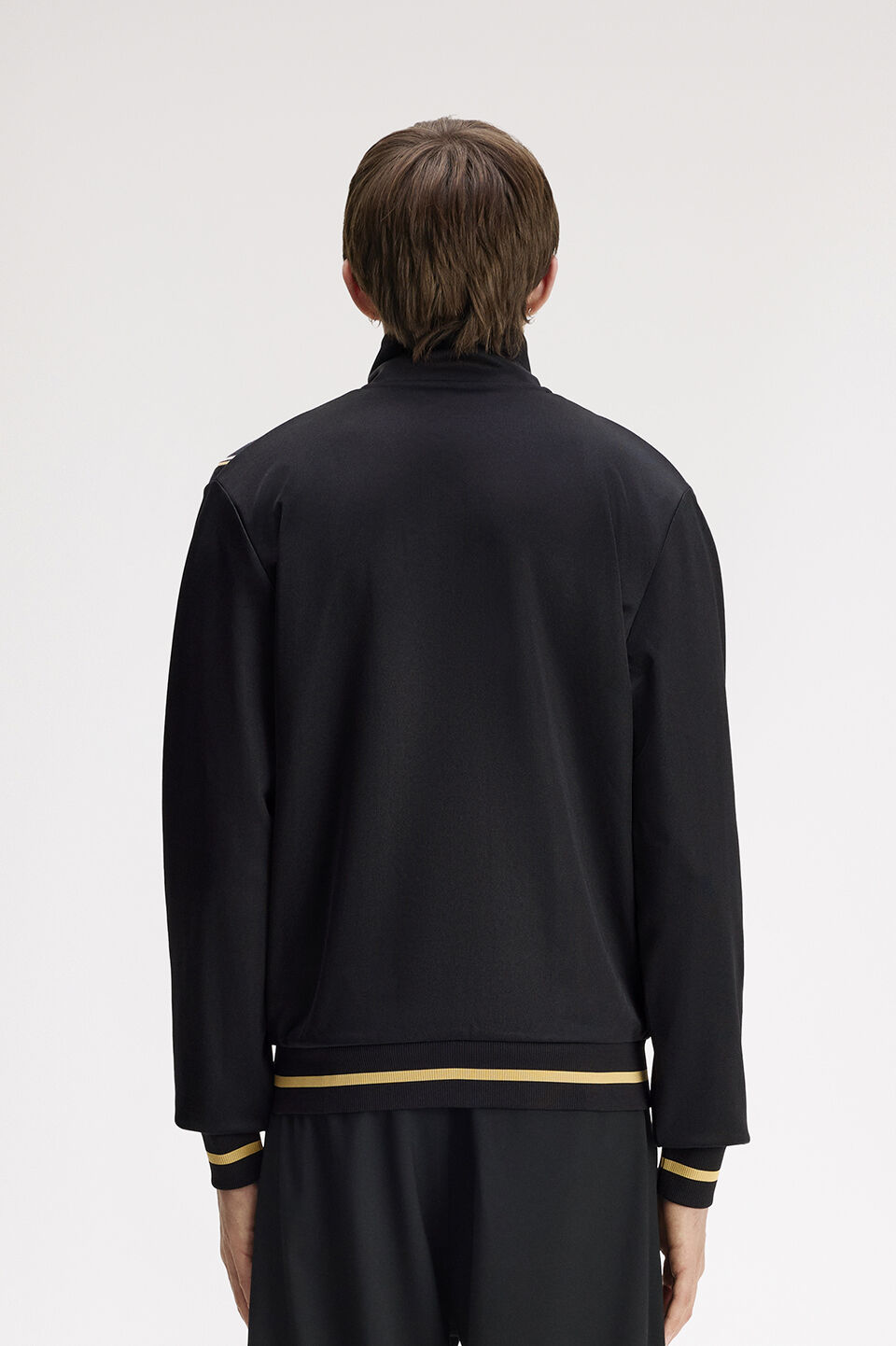 FRED PERRY 「FRED PERRY／Tartan Knitted Front Track Jacket／タータントラックジャケット」|スウェット・ジャージ|
